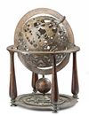 A BRONZE CELESTIAL GLOBE, IRAN OR INDIA, 19TH CENTURY