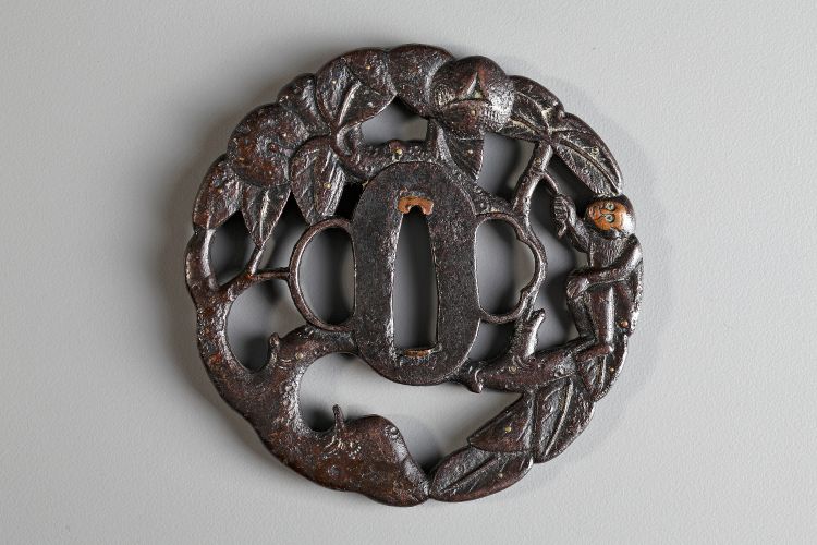 A JAPANESE TSUBA,EDO PERIOD (1615–1868)
