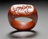 A WESTERN ASIATIC SERPENTINE RING, CIRCA 7TH-6TH CENTURY B.C.