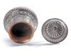 A SILVER POT WITH  COVER, INDIA, 19TH CENTURY