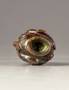 A CHINESE BRONZE MINIATURE HU VASE, MING DYNASTY (1368-1644)