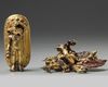 A gilt Sinotibetan bronze figure of mahakala