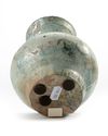 A CHINESE GREEN GLAZED POTTERY JAR, HAN DYNASTY (202 BC-23 AD)