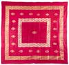 AN INDIAN SILK BROCADE 19TH-20TH CENTURY