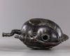 AN INDIAN BRONZE 'COCKEREL' EWER, 18TH CENTURY