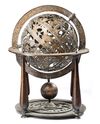 A BRONZE CELESTIAL GLOBE, IRAN OR INDIA, 19TH CENTURY