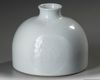 A RARE CHINESE WHITE-GLAZED WATERPOT, TAIBAI ZUN, QING DYNASTY (1644-1911)