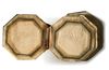 AN ILLUMINATED MINIATURE OCTAGONAL QURAN WITH THE LATER EMBOSSED NAME OF THE OWNER, AHMAD DHU'L KIFL, OTTOMAN PROVINCIAL, DATED 1052 AH/1642-43 AD