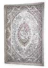 A PERSIAN TINNED AND ENGRAVED TABLEAU SIGNED BY MASTER MAHDI ALAMDARI, 20TH CENTURY