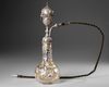 A BOHEMIAN GLASS HOOKAH (HUQQA), 19TH CENTURY