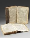 TWO PARTS MANUSCRIPT  (MASSABIH AL SUNA) FOR IMAN AL-BAGHAWI
