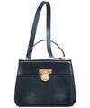 Vintage Celine Navy Blue 2Way Bag