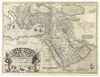 A VINTAGE ORIGINAL MAP OF THE OTTOMAN EMPIRE BORDERS INCLUDING THE ARABIA PENINSULA AND NORTH AFRICA, IN BLACK INK ON PAPER, BY ABRAHAM ORTELIUS, 1570