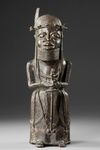 BRONZE FIGURE , NIGERIA ( EDO )