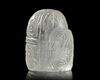 A KING (SHAH) ROCK CRYSTAL CHESS PIECE, IRAQ OR KHORASAN, LATE 9TH - EARLY 10TH CENTURY