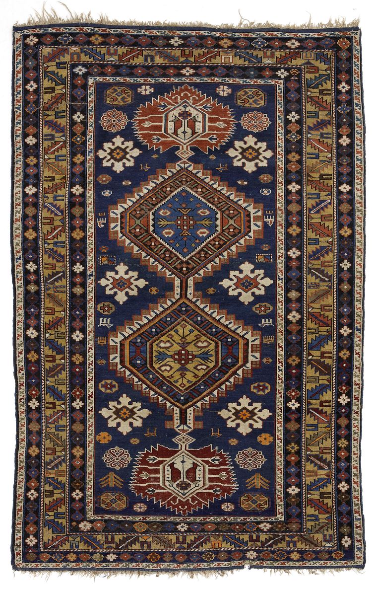 A SHIRWAN KARAGASHLI RUG, 19TH CENTURY