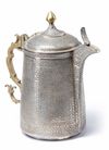 A LARGE SILVER JUG, KASHMIR, 19TH CENTURY