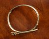 A 14 CARAT GOLD EUROPEAN 'SNAKE' BRACELET