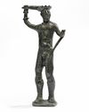 A PROTO-ELAMITE BRONZE MALE FIGURE, CIRCA 2600-2800 B.C.