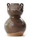A SPLASH-GLAZED DOUBLE GOURD, TANG DYNASTY (618-907)
