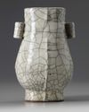 A gu-type crackle glazed hu-vase
