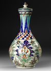 VASE WITH LID, KÜTAHYA, TURKEY , CA. 1900