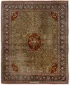 A VERY FINE PERSIAN SIGNED GHOM CARPET