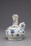 A blue and white porcelain Kendi