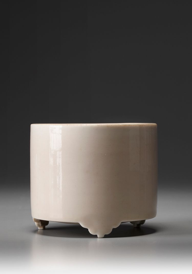 A Chinese Blanc de Chine Censer