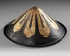 A JAPANESE SAMURAI JINGASA TRAVELING HAT, EDO PERIOD (1615–1868)