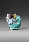 A FAIENCE MERMAID, PROBABLY BRUSSELS, 18TH CENTURY