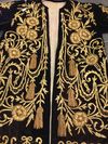 AN OTTOMAN LADIES EMBROIDERED VELVET JACKET, LATE 19TH CENTURY
