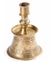AN EARLY OTTOMAN CAST BRASS CANDLESTICK, TURKEY, CIRCA 1500