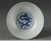 A CHINESE BLUE AND WHITE BOWL, 19TH CENTURY