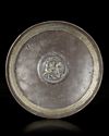 A CHARMING LATE ROMAN SILVER PLATE, 4TH CENTURY AD