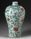 A CHINESE DOUCAI MEIPING VASE, QING DYNASTY (1644-1911)