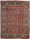 A MAHAL RUG WITH FLORAL DESGIN AND BORDER, 19TH CENTURY