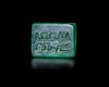 A KUFIC-INSCRIBED GREEN HARDSTONE SEAL, 4TH–5TH CENTURY AH/10TH–11TH CENTURY AD