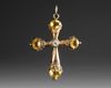 A GOLD CROSS,19TH CENTURY