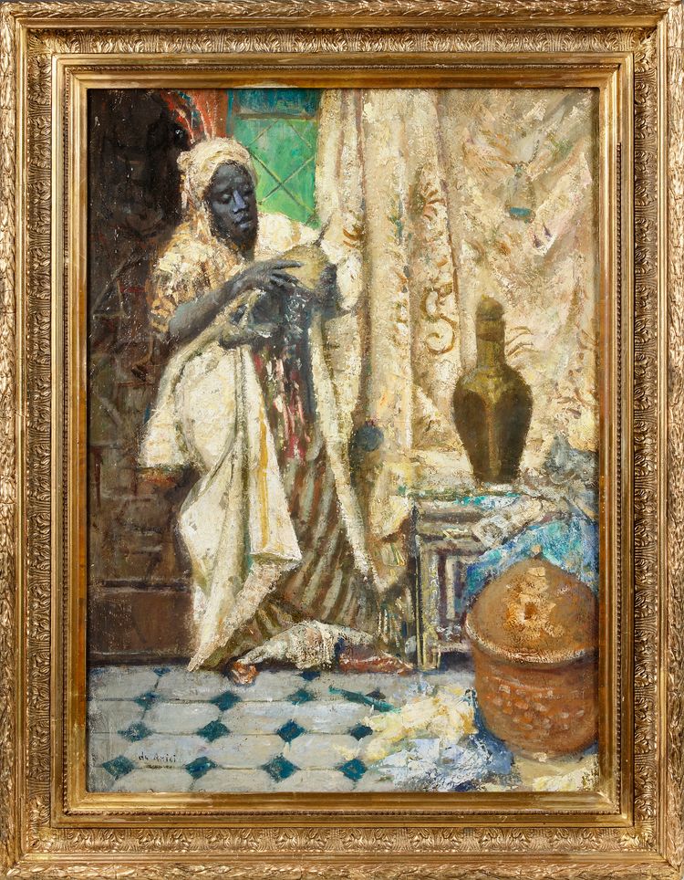 AN ORIENTALIST PAINTING, FRANCE, LATE 19TH CENTURY