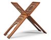 AN OTTOMAN INLAID FOLDING WOOD QURAN STAND, SYRIA, 1255 AH/1839 AD
