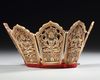 A TIBETAN RITUAL CROWN, 19TH CENTURY