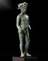 A ROMAN BRONZE STATUETTE OF MERCURY, CIRCA 1ST CENTURY B.C. / A.D.