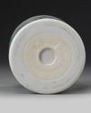 A Chinese famille verte brush pot, bitong
