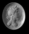 A CARNELIAN INTAGLIO OF DIANA (ARTEMIS), ROMAN, 1ST CENTURY BC-AD