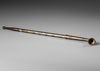 VERY LONG EXTENDABLE BRONZE KISERU PIPE WITH INTRICATE GOLD DECORATION,MEIJI PERIOD,1868-1912