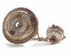 A SILVER INCENSE BURNER, INDIA, 19TH CENTURY