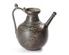 A KHURASAN SILVER-INLAID BRONZE EWER, PERSIA, 12TH CENTURY