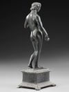 A ROMAN BRONZE STATUETTE OF APOLLO CARNEUS, CIRCA 1ST-2ND CENTURY A.D.