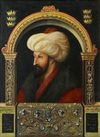 A PORTRAIT OF SULTAN MEHMED II, WHO ATTACKED CONSTANTINOPLE IN MAY 1453, 20TH CENTURY